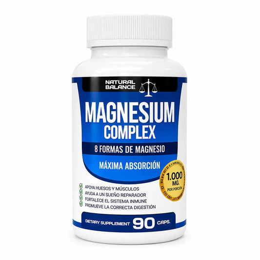 magnesio complex 8 elementos 1000 MG